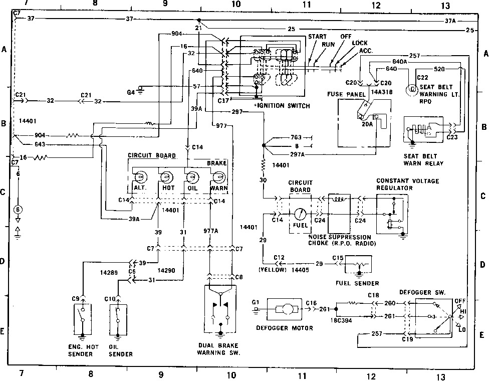FORD ford maverick año 1976 diag2.gif Diagramas de autos ... 1973 ford maverick wiring diagram 
